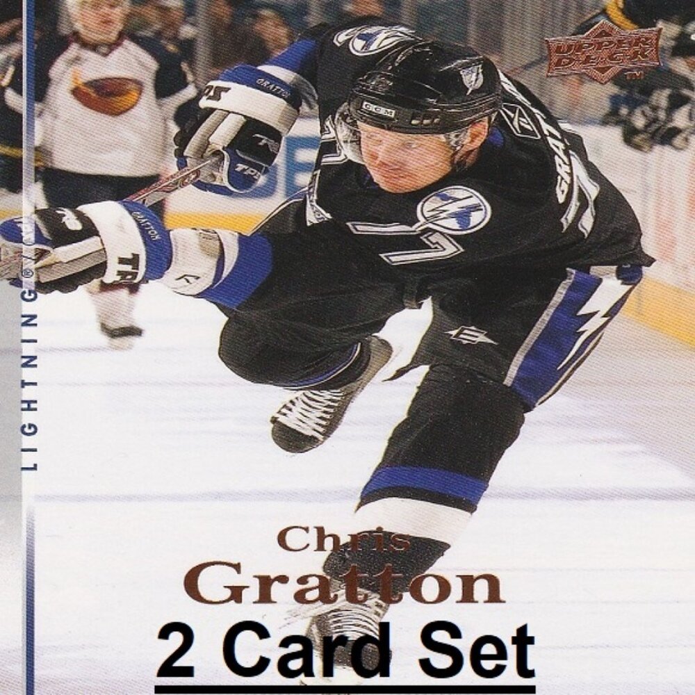 Chris Gratton Hockey Card Collection